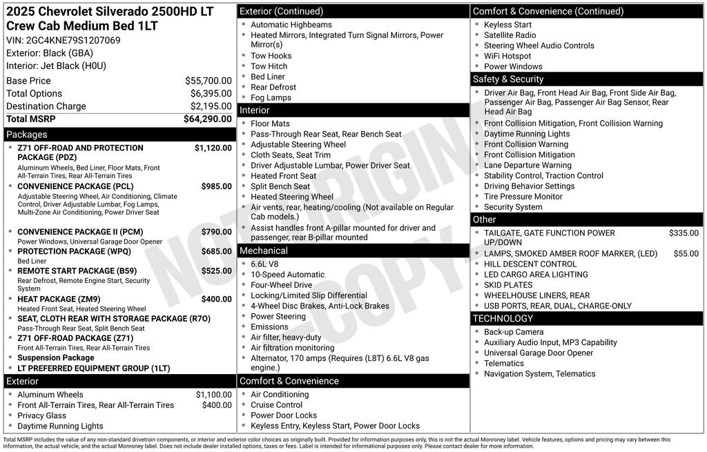 Used 2025 Chevrolet Silverado 2500 LT image 5