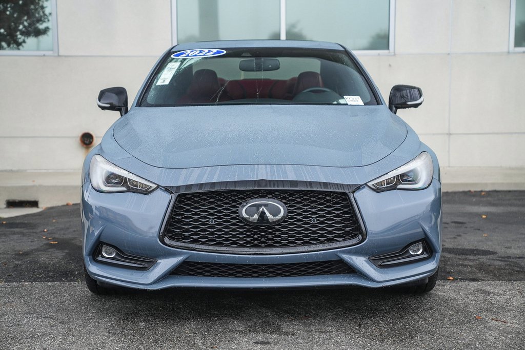 Certified 2022 INFINITI Q60 Red Sport 400 w/ Cargo Package image 2