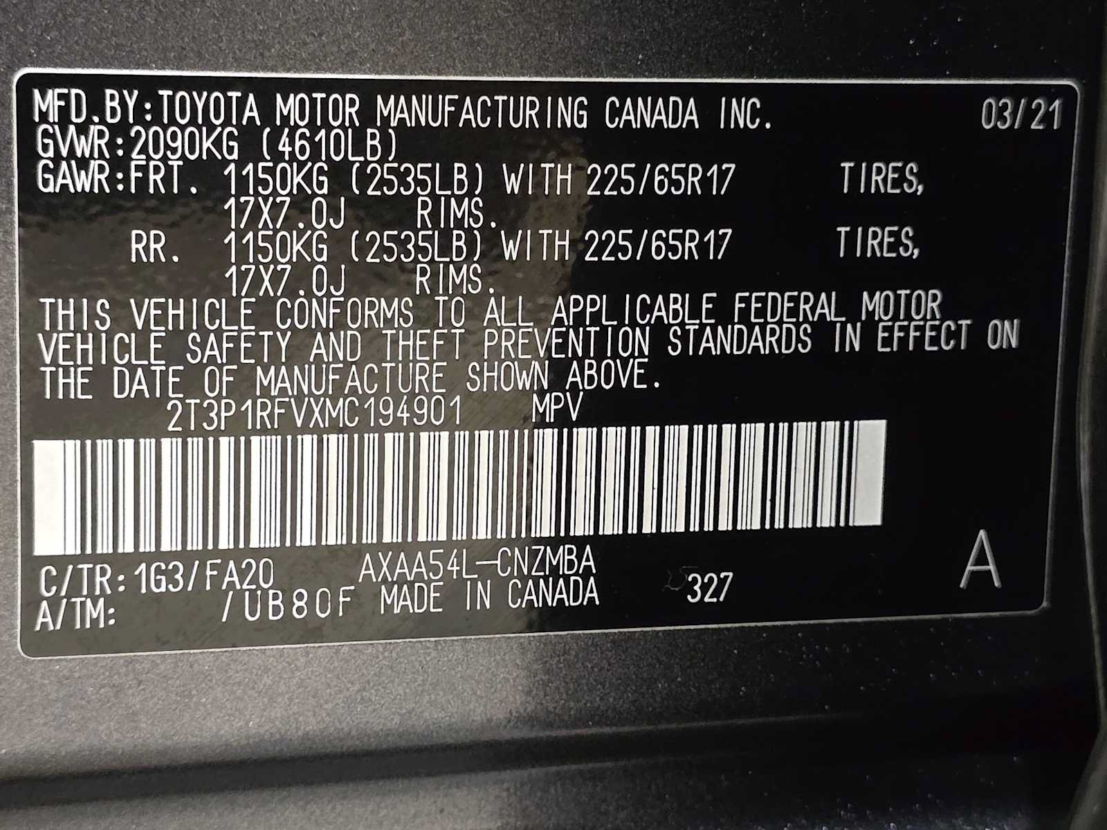 Certified 2021 Toyota RAV4 XLE w/ XLE Grade Weather Package AWD/4WD image 31