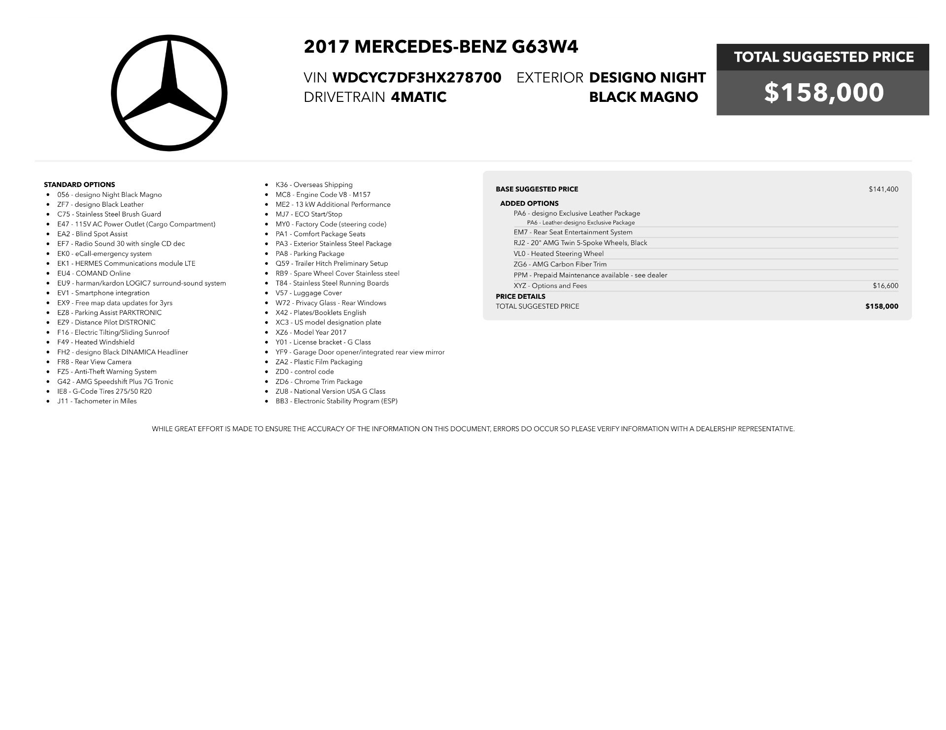 Used 2017 Mercedes-Benz G 63 AMG 4MATIC image 4