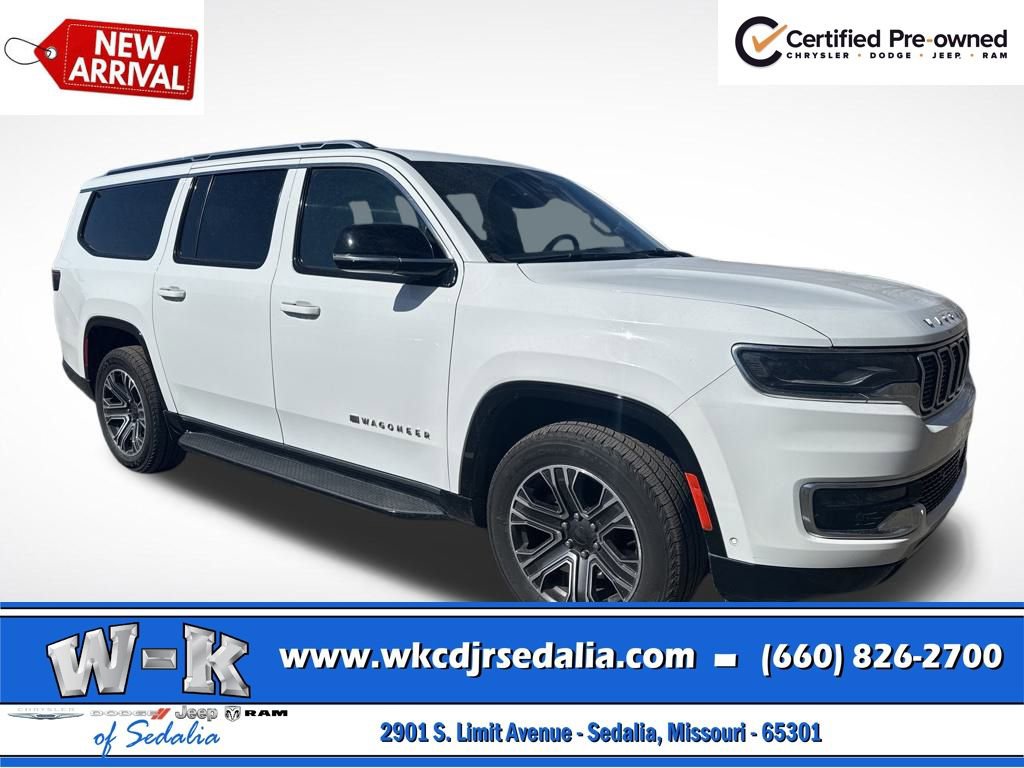 Certified 2024 Jeep Wagoneer L Series II w/ Flexible Seating Group