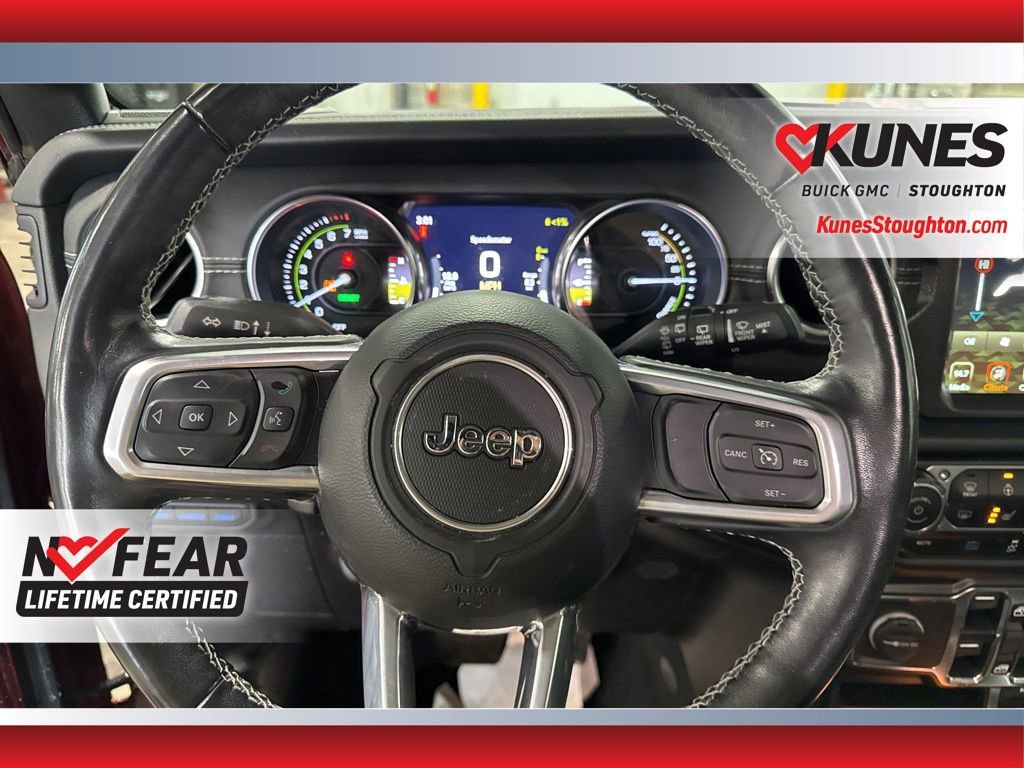 Used 2021 Jeep Wrangler Unlimited Sahara 4xe w/ Cold Weather Group image 24