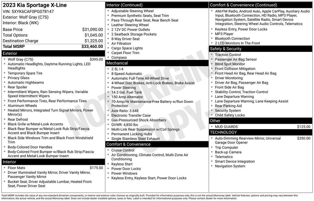 Used 2023 Kia Sportage X-Line image 2