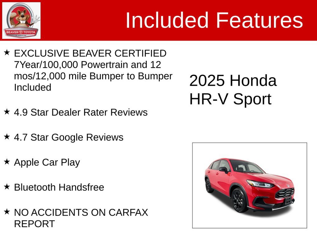 Used 2025 Honda HR-V Sport image 4