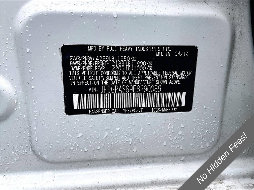 Used 2014 Subaru Impreza 2.0i Sport Limited AWD/4WD image 29