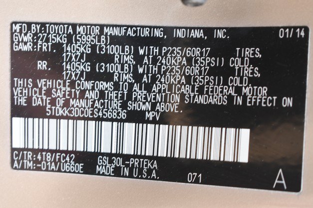 Used 2014 Toyota Sienna LE FWD image 34