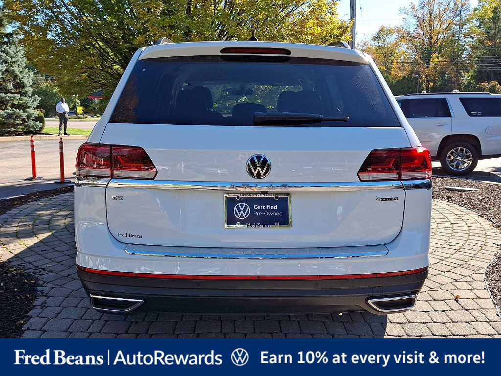 Certified 2023 Volkswagen Atlas SE w/ Black Wheel Package AWD/4WD image 6