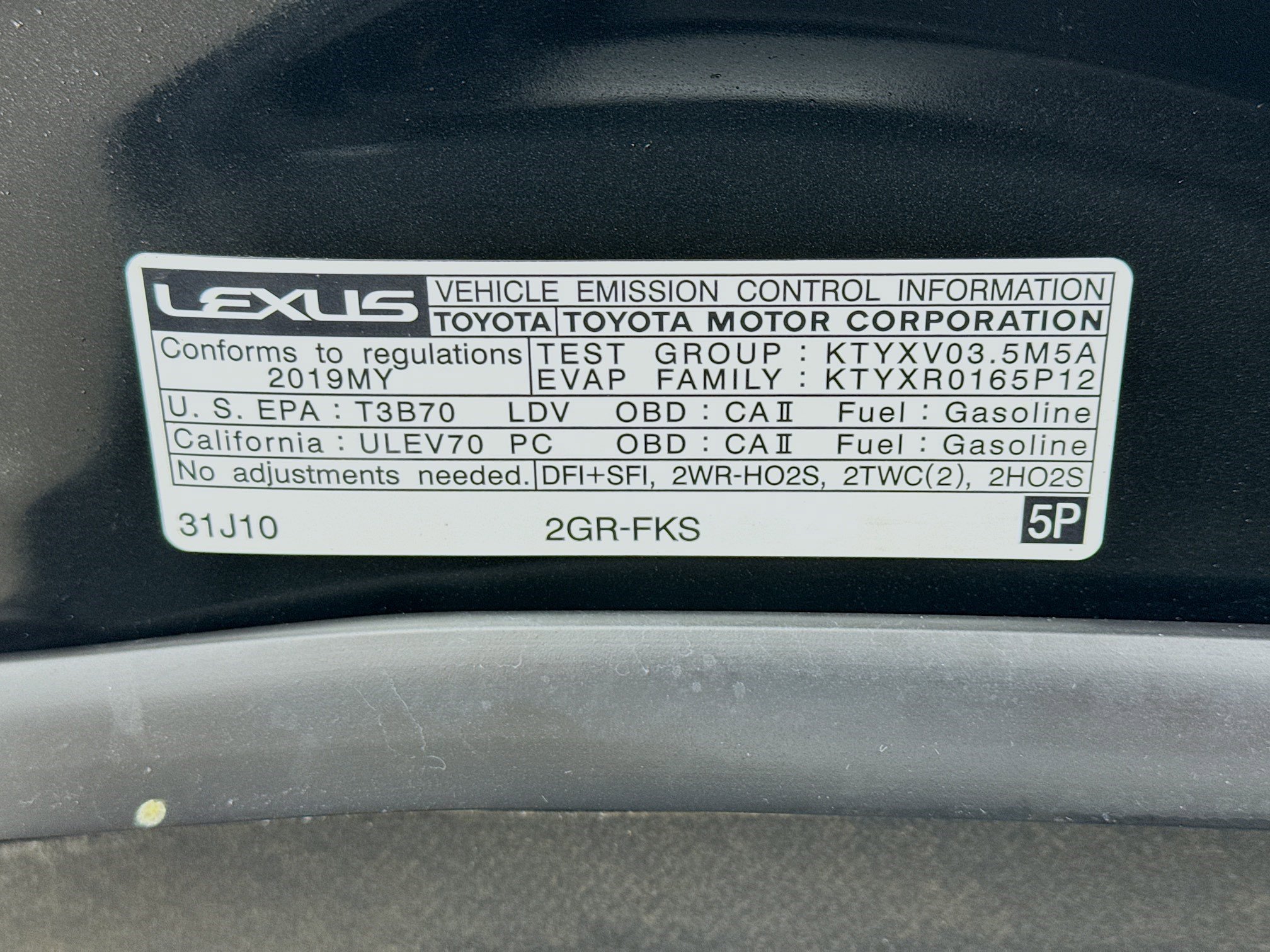 Used 2019 Lexus GS 350 F Sport image 21