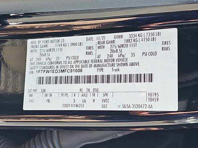 Used 2021 Ford F150 XLT w/ Equipment Group 302A High AWD/4WD image 36