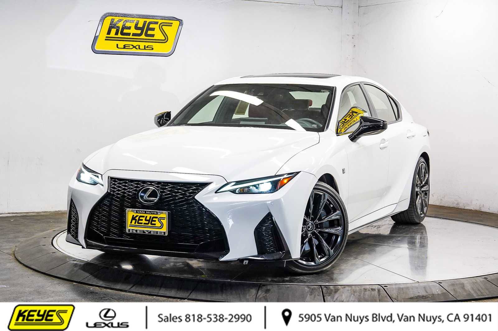 Used 2025 Lexus IS 350 F Sport w/ Accessory Package RWD image 1
