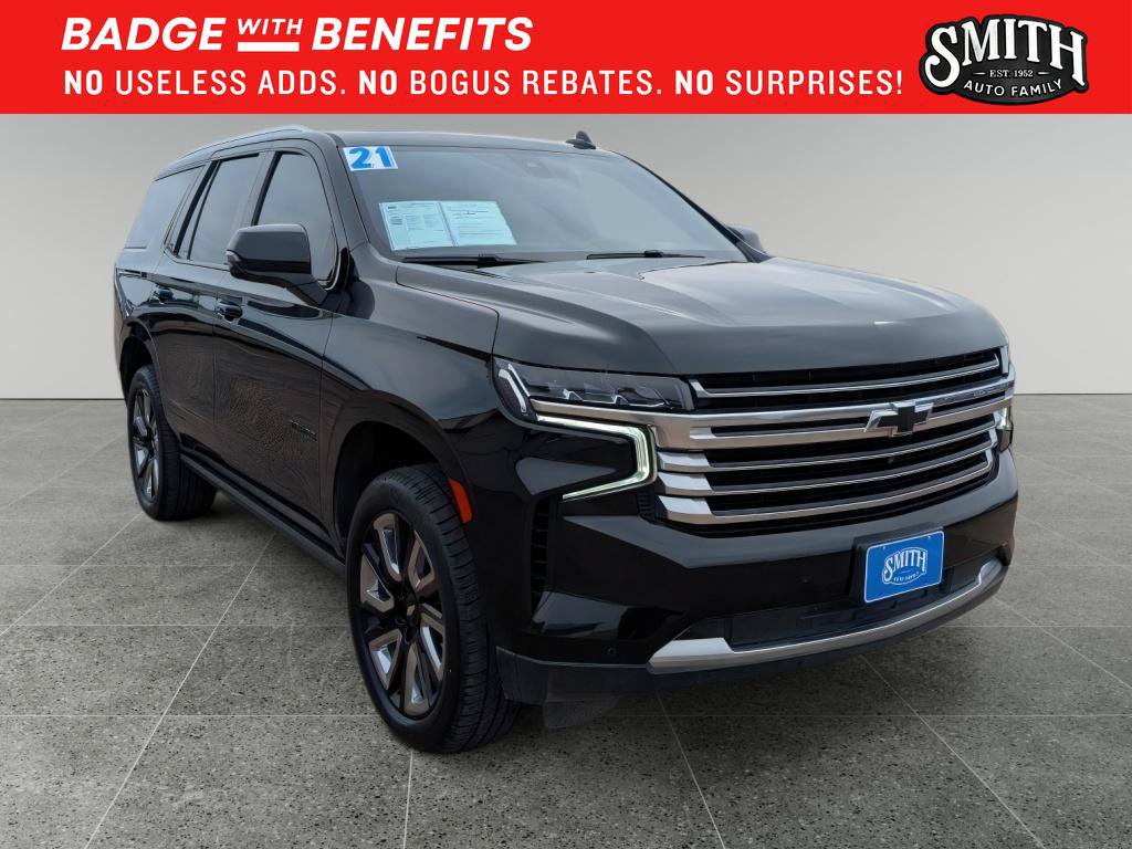 Used 2021 Chevrolet Tahoe High Country w/ Premium Package AWD/4WD image 1