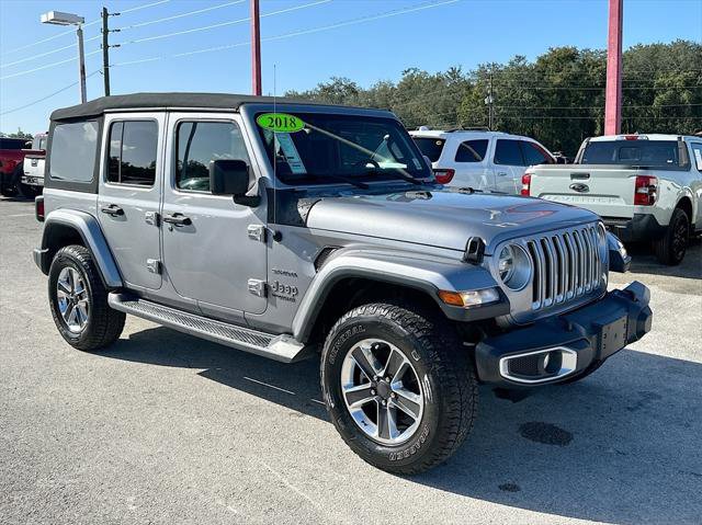 Certified 2018 Jeep Wrangler Unlimited Sahara w/ Dual Top Group