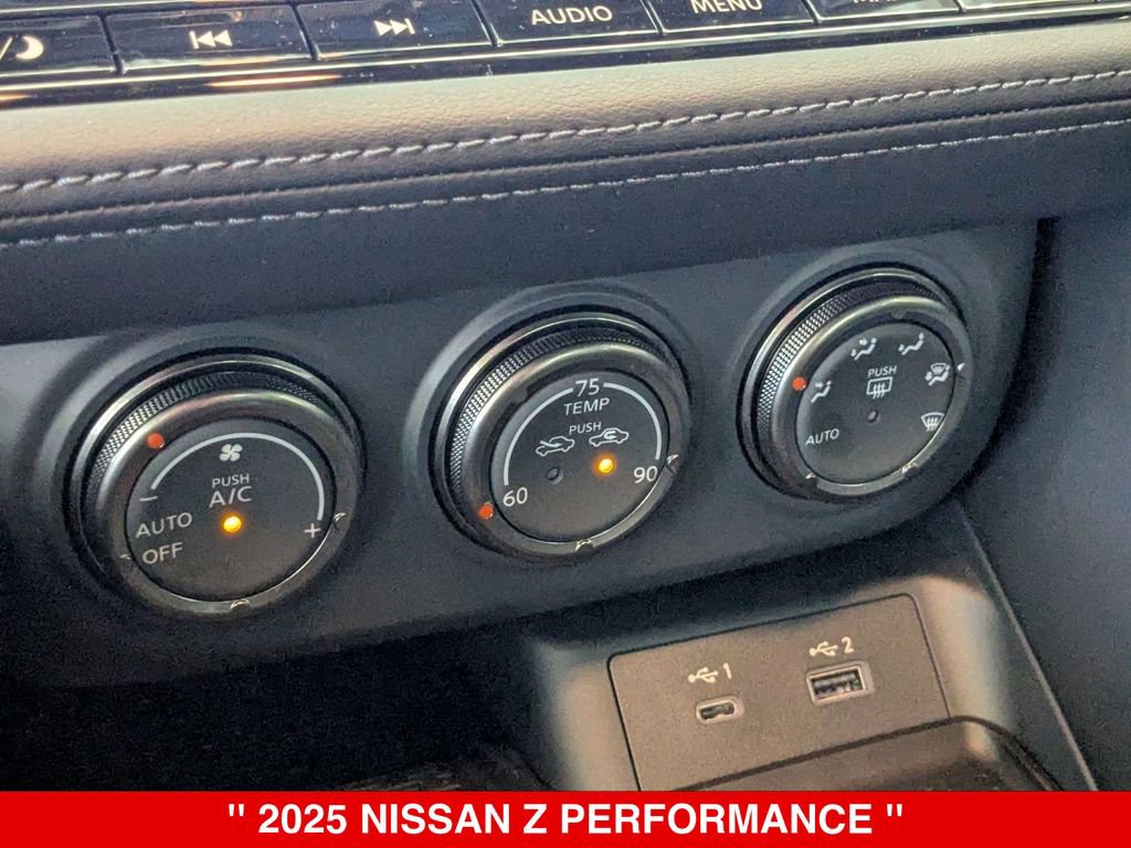 New 2025 Nissan Z Performance w/ Floor Mat Package RWD image 27