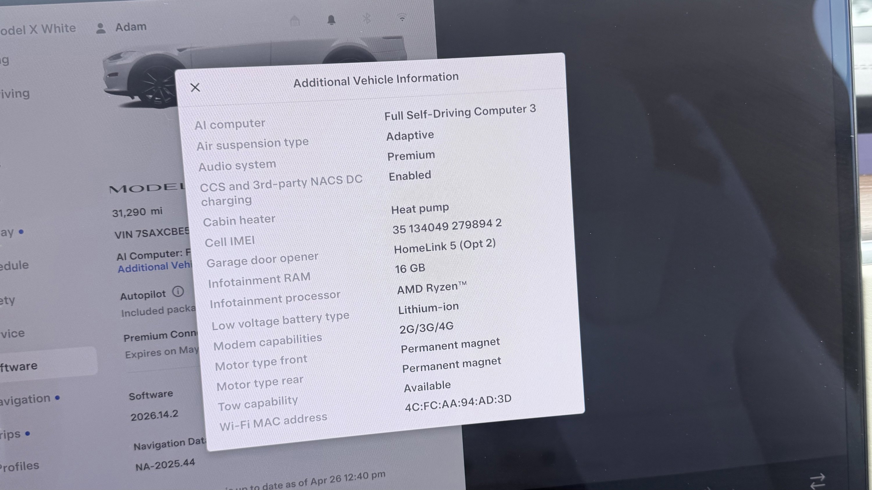 Used 2023 Tesla Model X AWD/4WD image 93