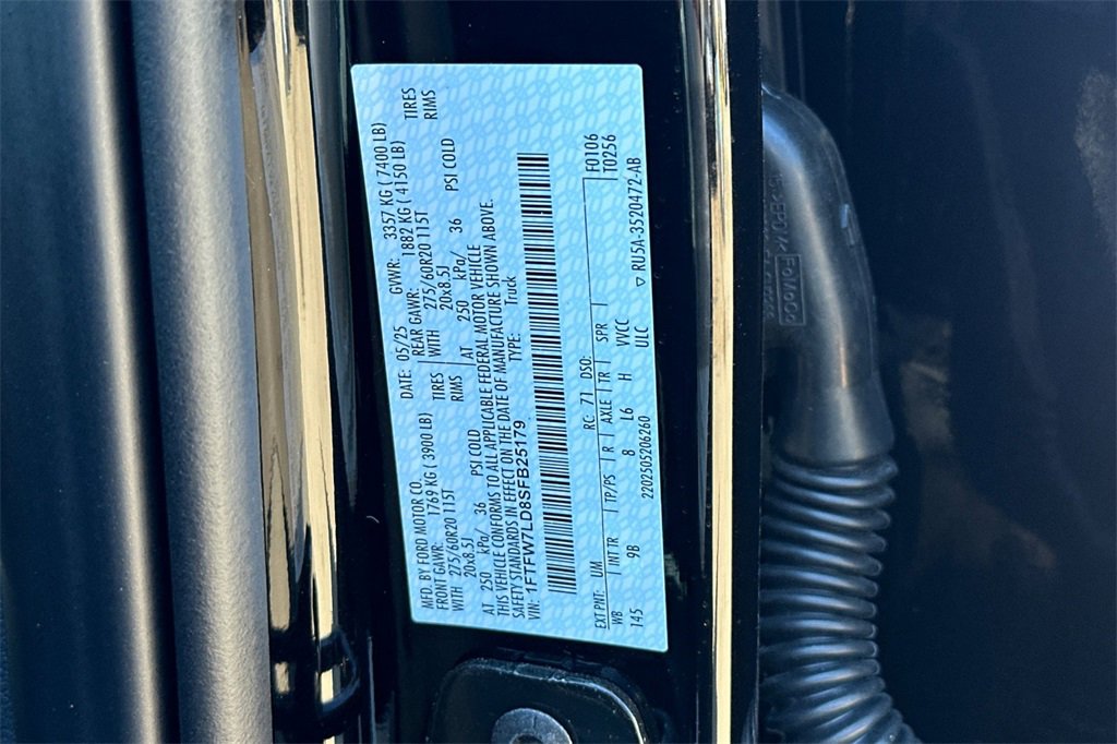 New 2025 Ford F150 Platinum w/ Equipment Group 702A High image 20
