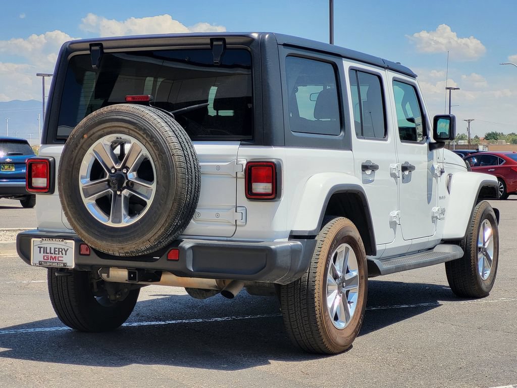 Used 2021 Jeep Wrangler Unlimited Sahara AWD/4WD image 7