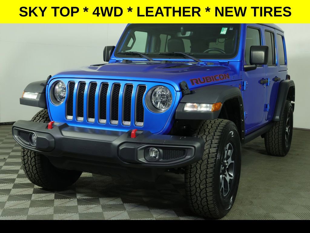 Used 2022 Jeep Wrangler Unlimited Rubicon w/ Cold Weather Group AWD/4WD image 2