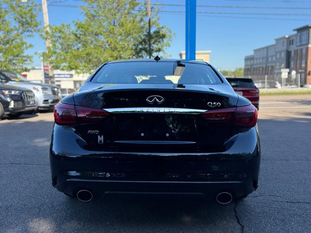 Used 2023 INFINITI Q50 Luxe w/ Cargo Package AWD/4WD image 5