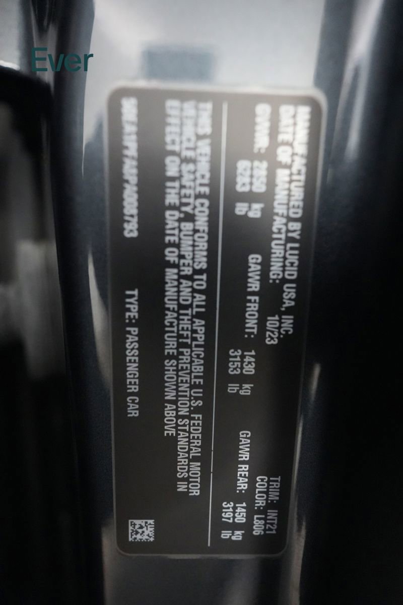 Used 2023 Lucid Air Pure image 26