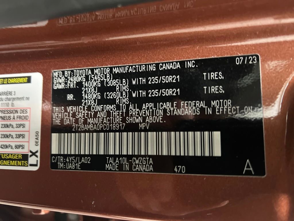 Used 2023 Lexus RX 350 350 Luxury w/ Cold Area Package image 33