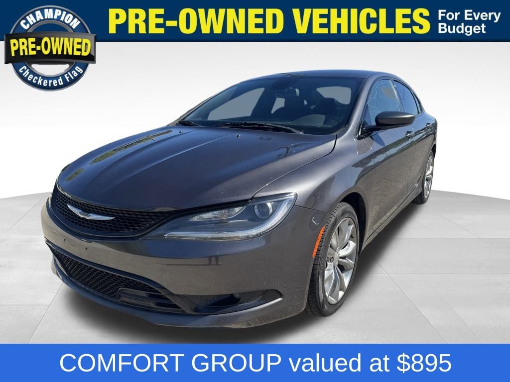 Used 2015 Chrysler 200 S w/ Comfort Group