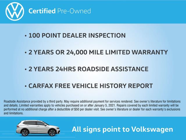 Certified 2022 Volkswagen Tiguan SE w/ Panoramic Sunroof Package FWD image 9