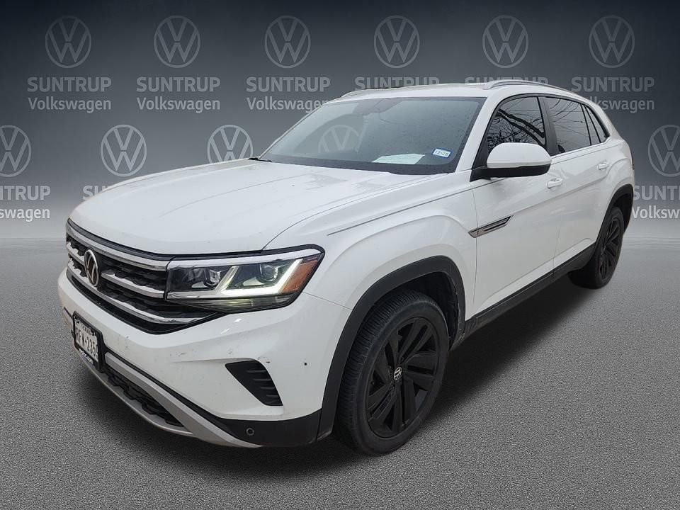 Used 2022 Volkswagen Atlas Cross Sport SE w/ Black Wheel Package image 32