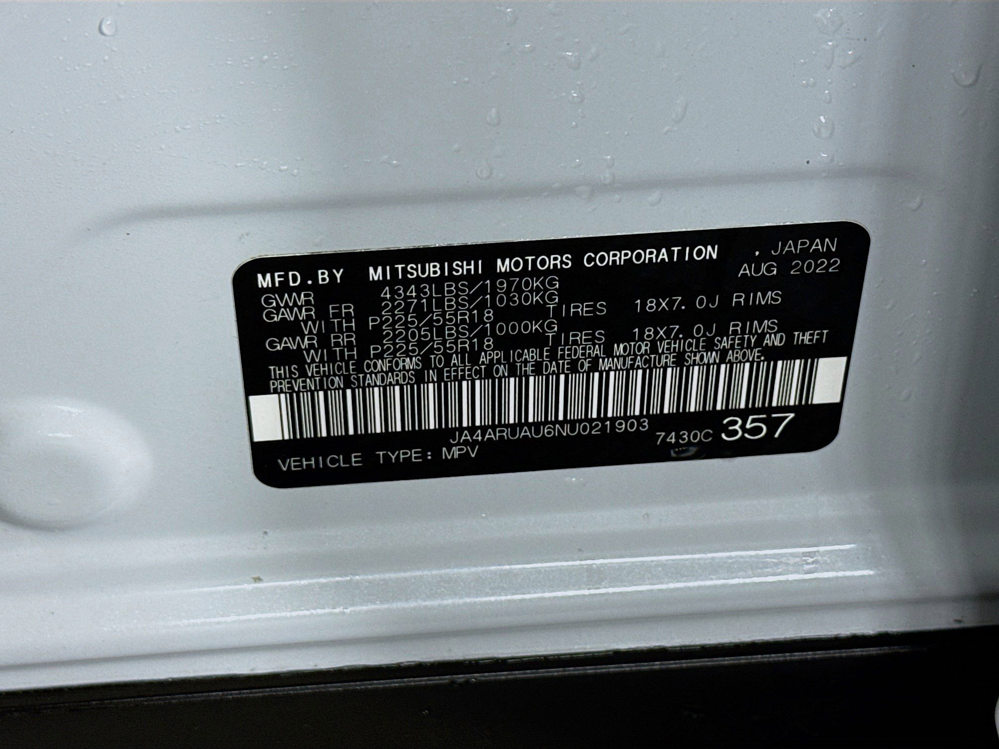 Used 2022 Mitsubishi Outlander Sport LE image 39