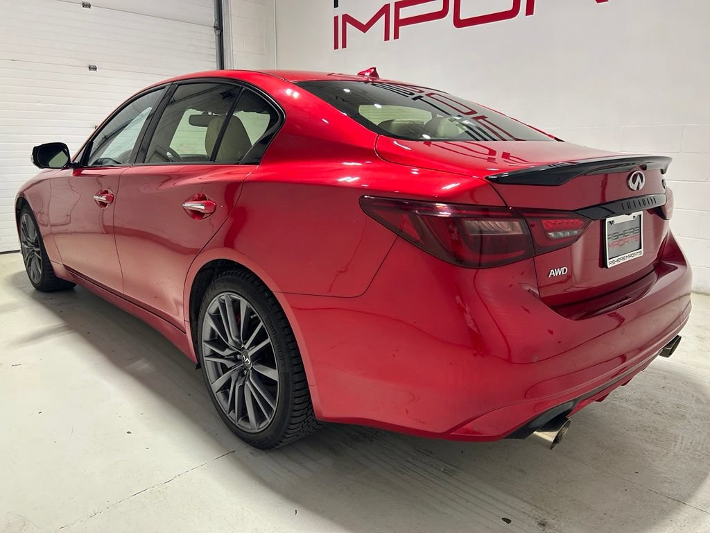 Used 2024 INFINITI Q50 Red Sport 400 AWD/4WD image 5