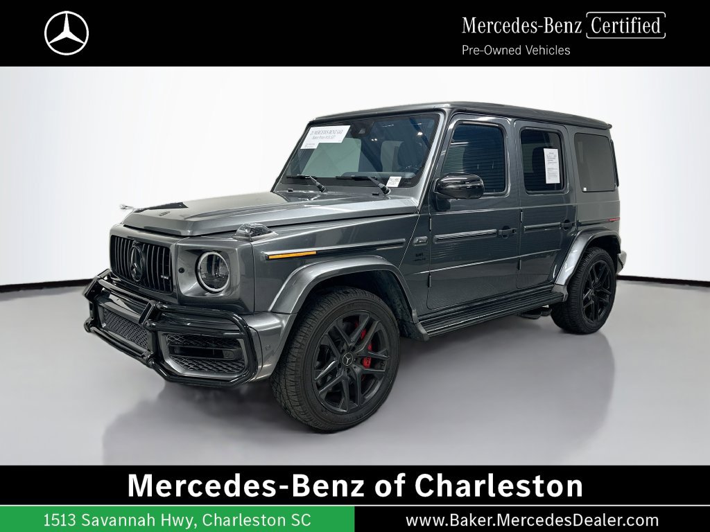 Certified 2021 Mercedes-Benz G 63 AMG 4MATIC w/ G Manufaktur Interior Package