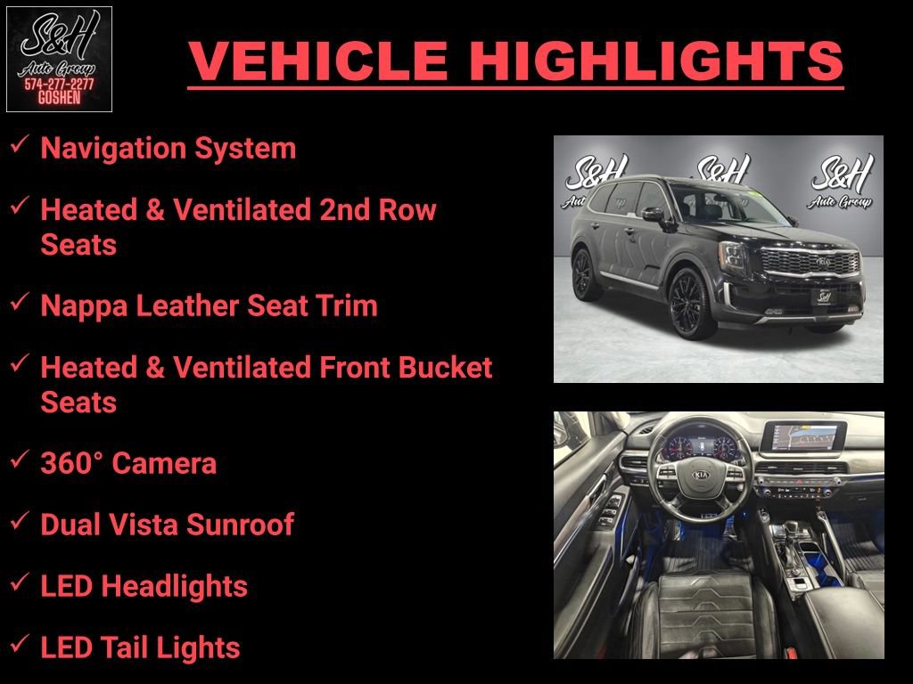 Used 2020 Kia Telluride SX w/ SX Prestige Package image 3