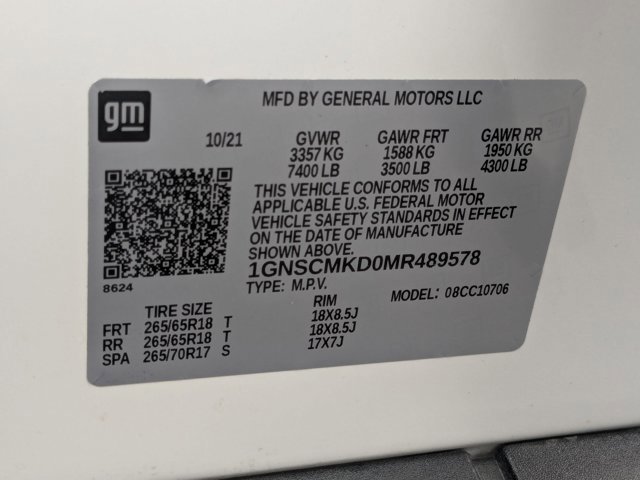 Certified 2021 Chevrolet Tahoe LS image 26