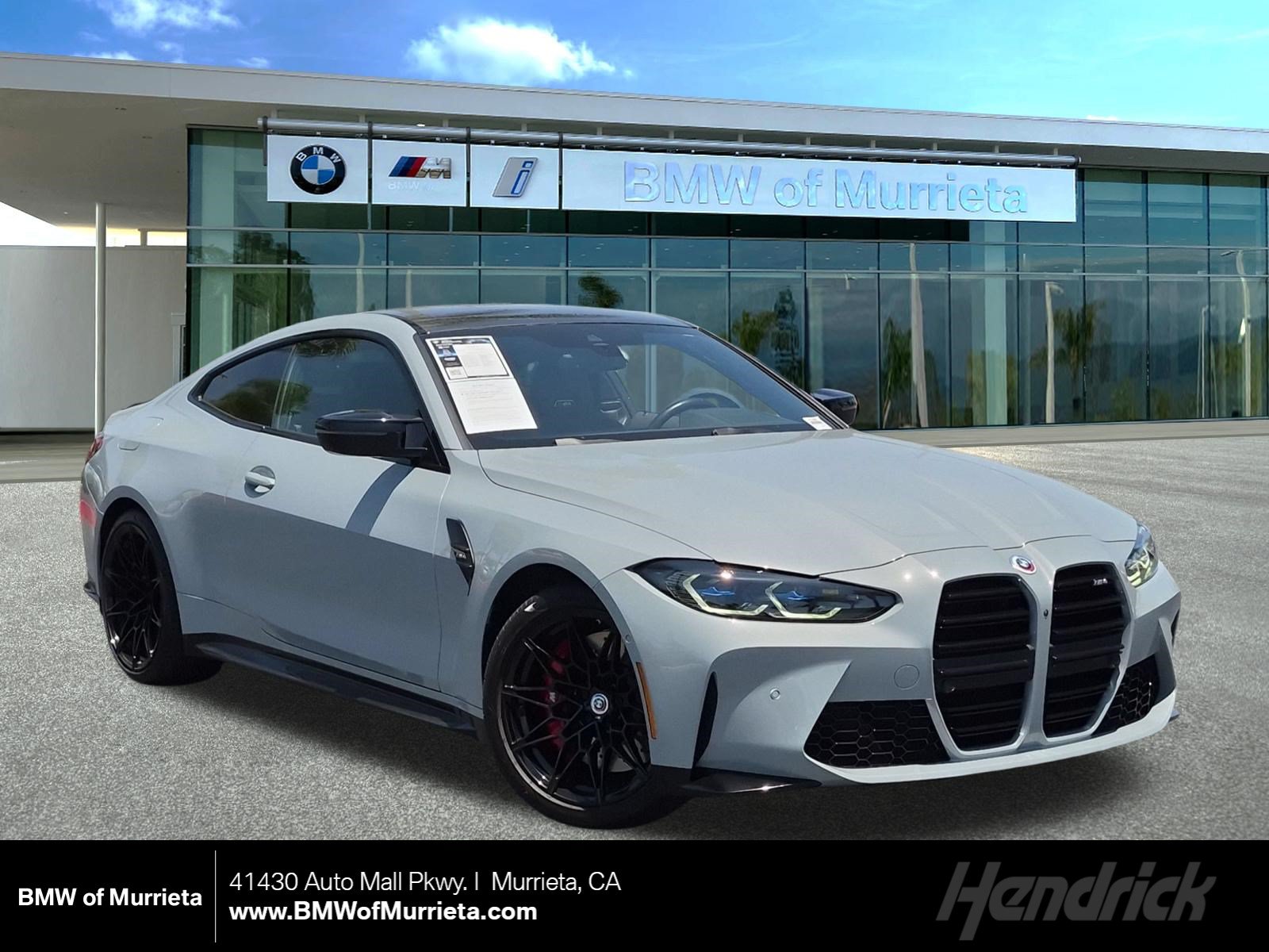 Used 2022 BMW M4 Coupe w/ Executive Package RWD image 1