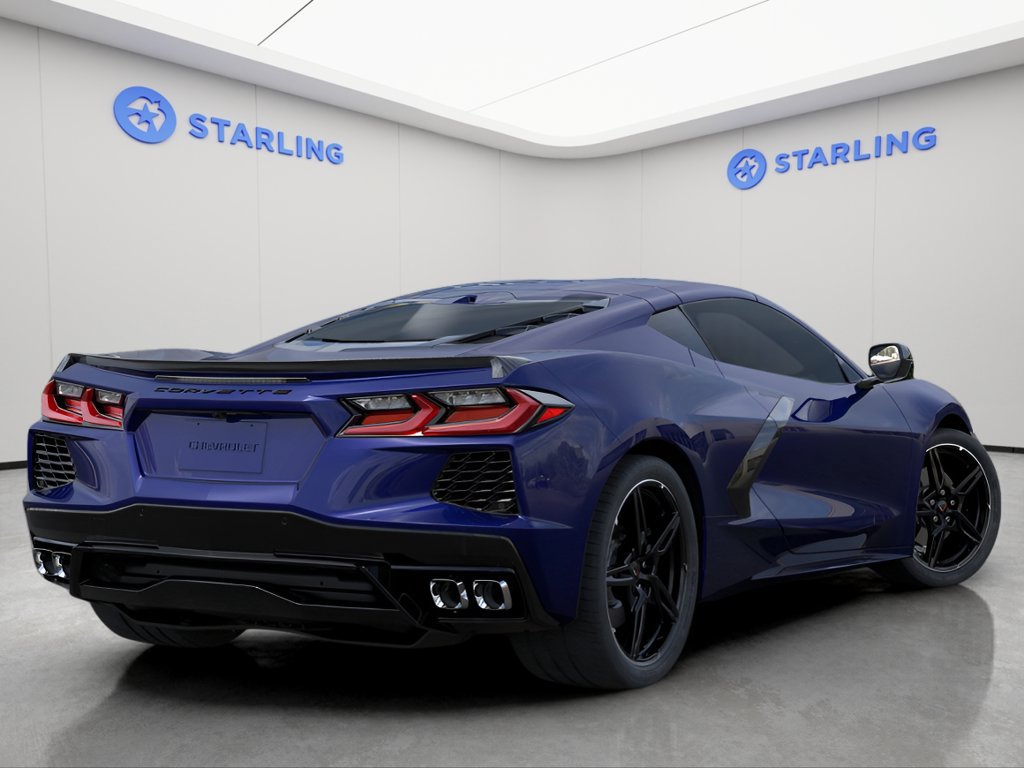 Used 2025 Chevrolet Corvette Stingray Preferred Cpe w/ Stealth Interior Trim Package RWD image 4