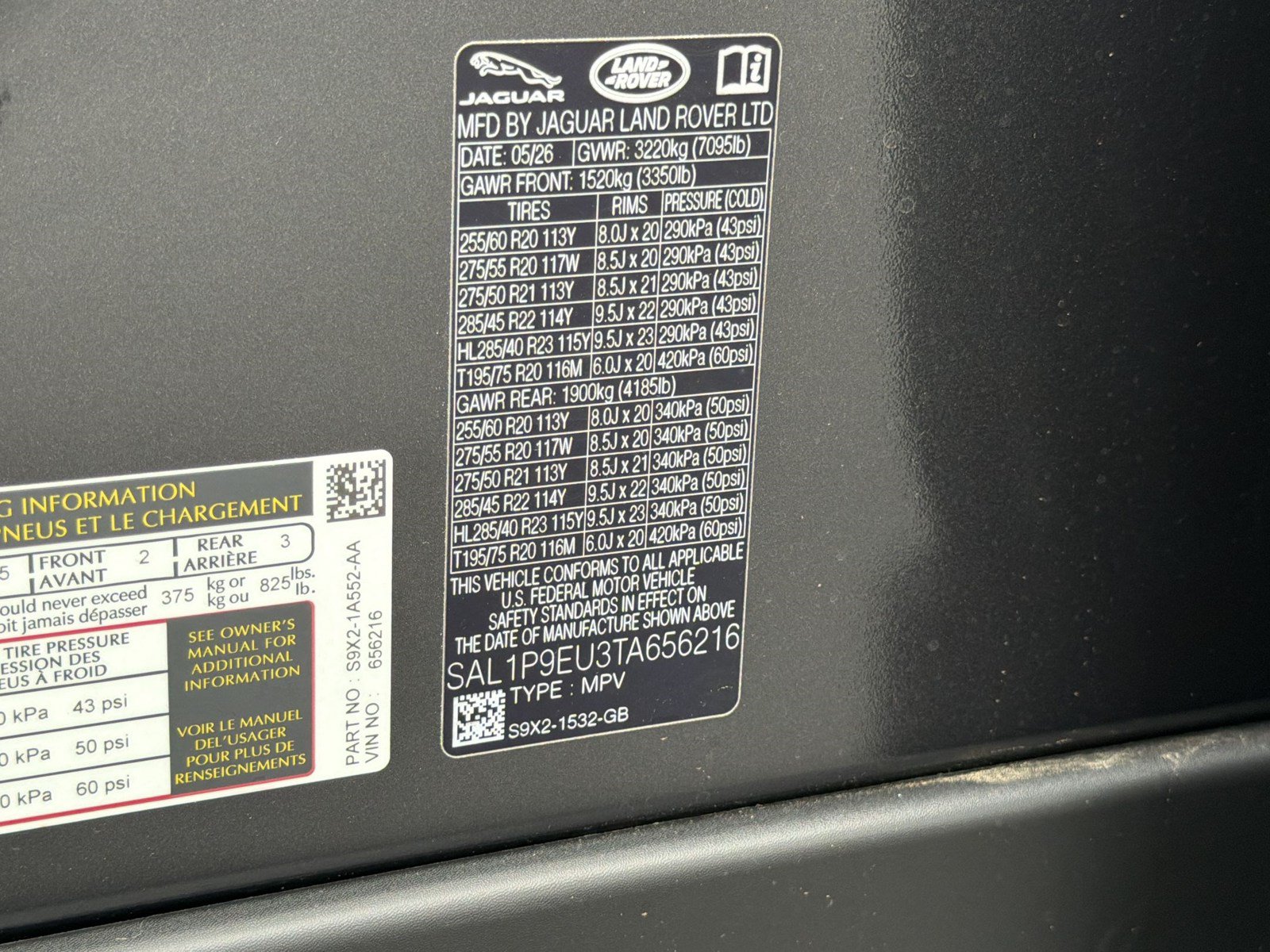 New 2026 Land Rover Range Rover Sport SE AWD/4WD image 25