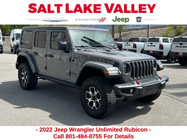 Used 2022 Jeep Wrangler Unlimited Rubicon w/ LED Lighting Group image 5