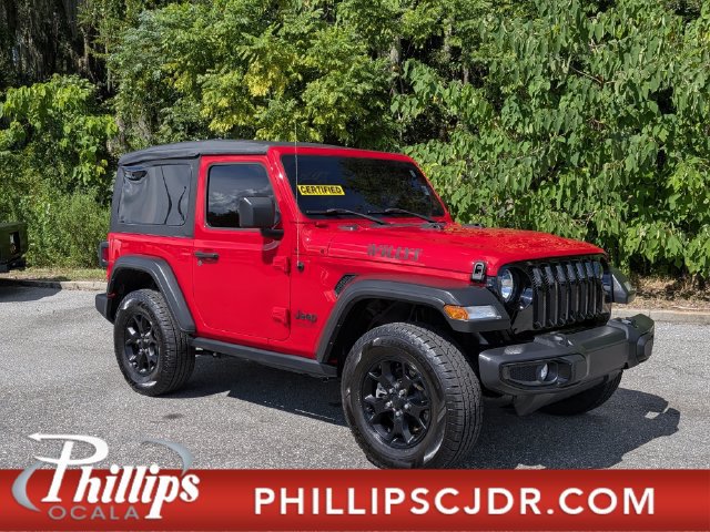 Certified 2022 Jeep Wrangler Sport AWD/4WD image 1