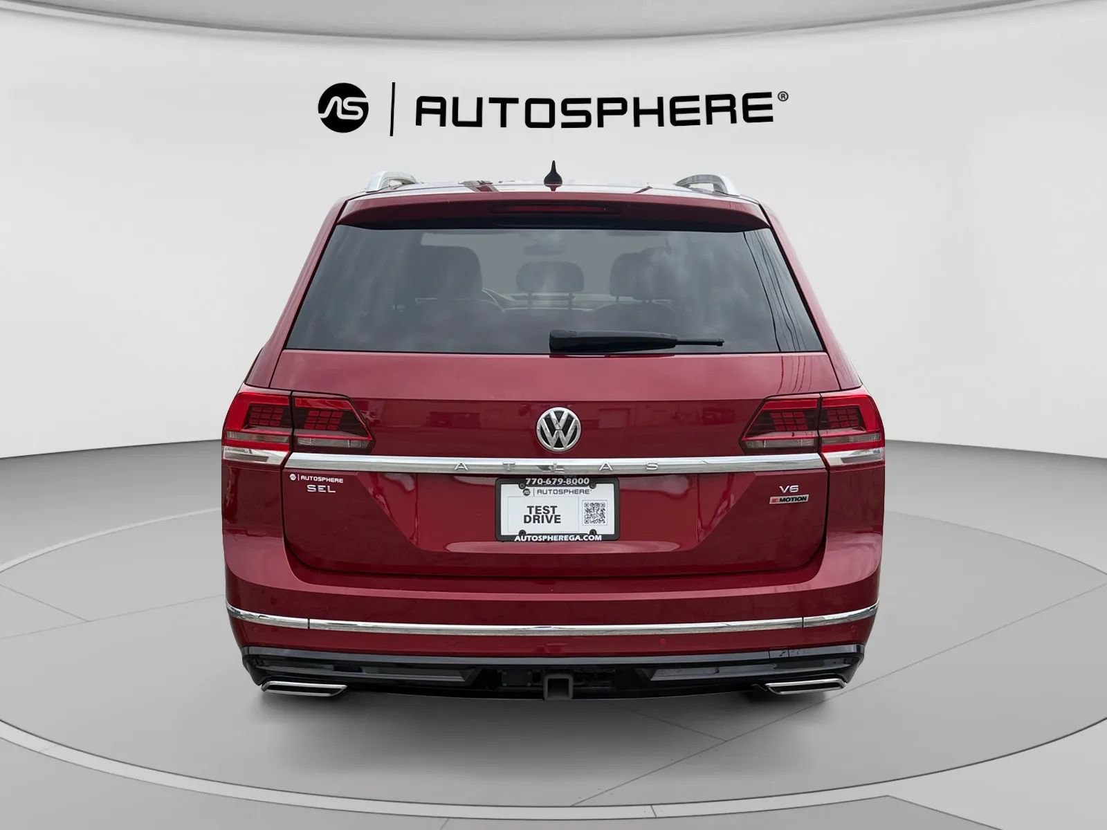 Used 2019 Volkswagen Atlas SEL R-Line AWD/4WD image 7