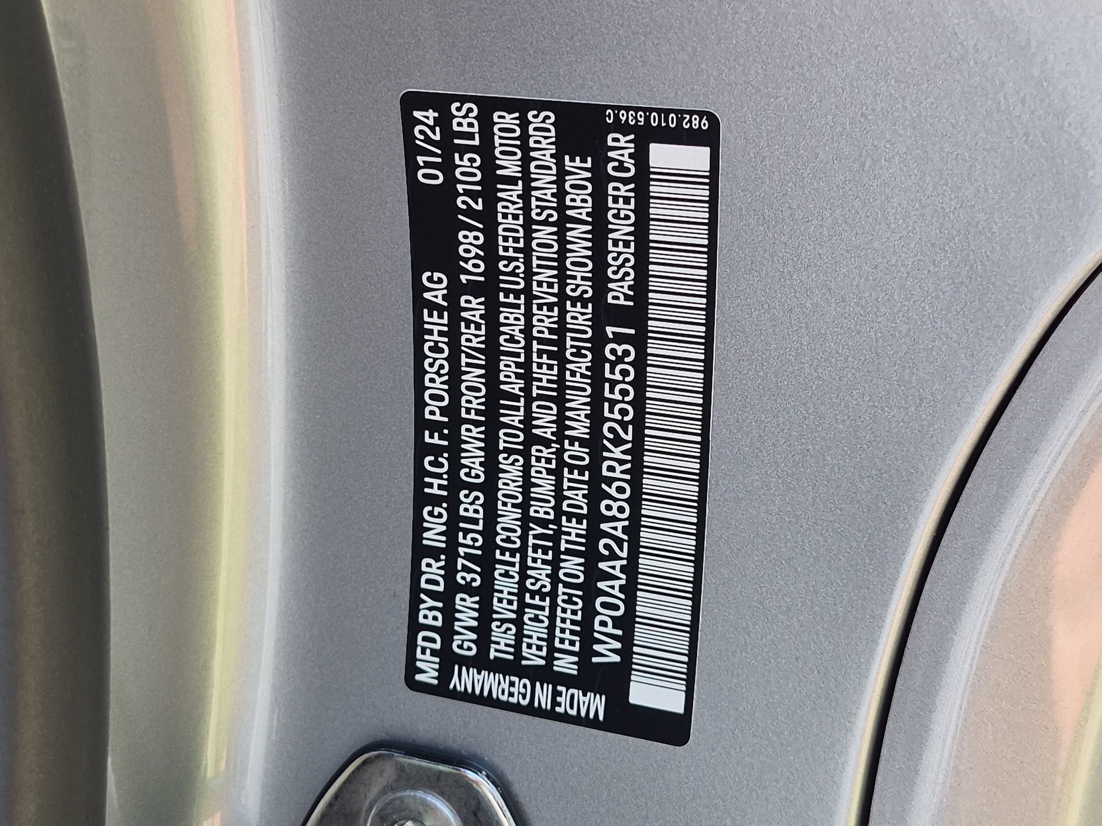 Certified 2024 Porsche 718 Cayman RWD image 30