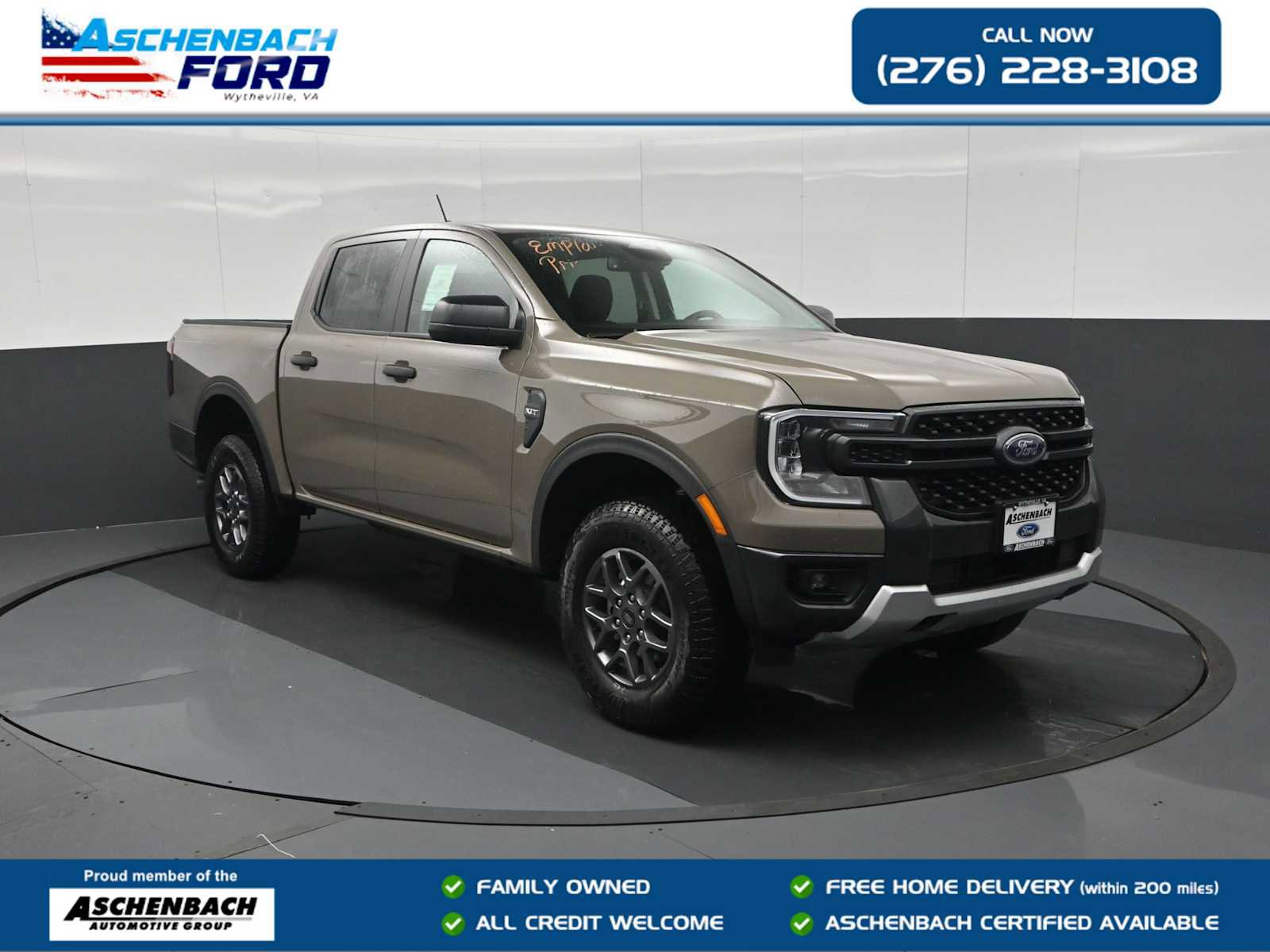New 2025 Ford Ranger XLT w/ FX4 Off-Road Package