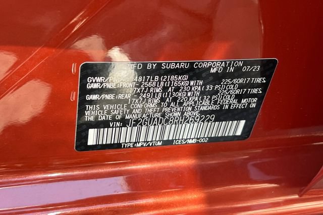 Used 2024 Subaru Crosstrek 2.0i Premium AWD/4WD image 39
