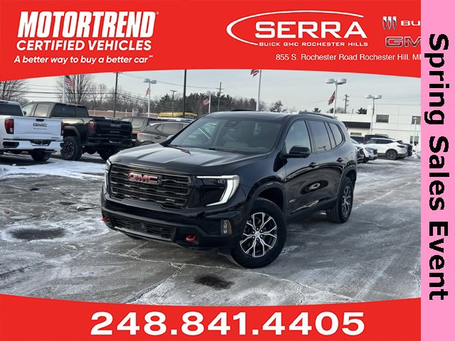 Certified 2024 GMC Acadia AT4
