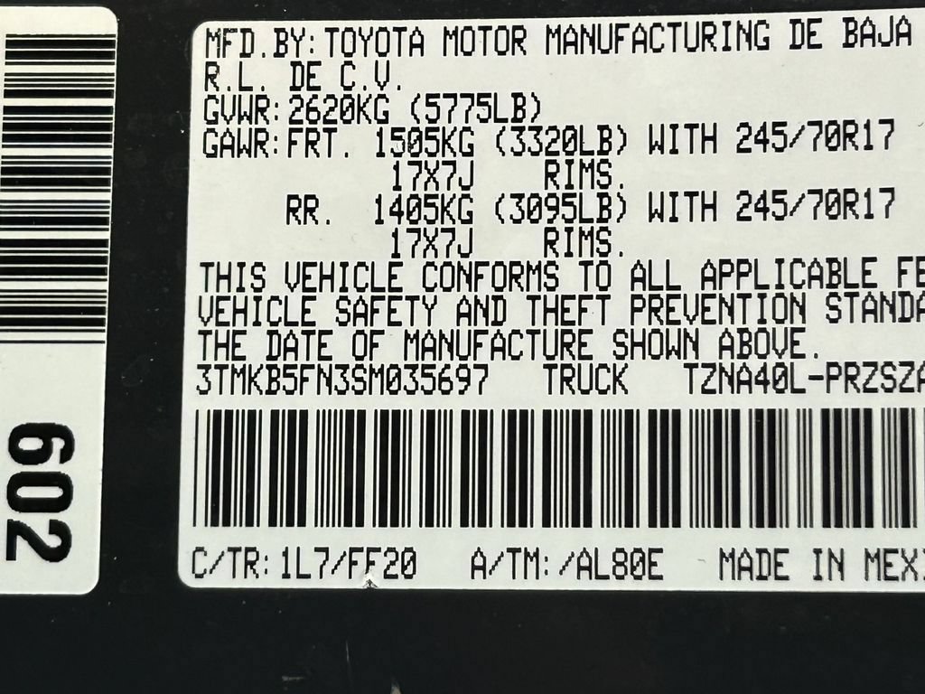 Used 2025 Toyota Tacoma SR5 RWD image 48