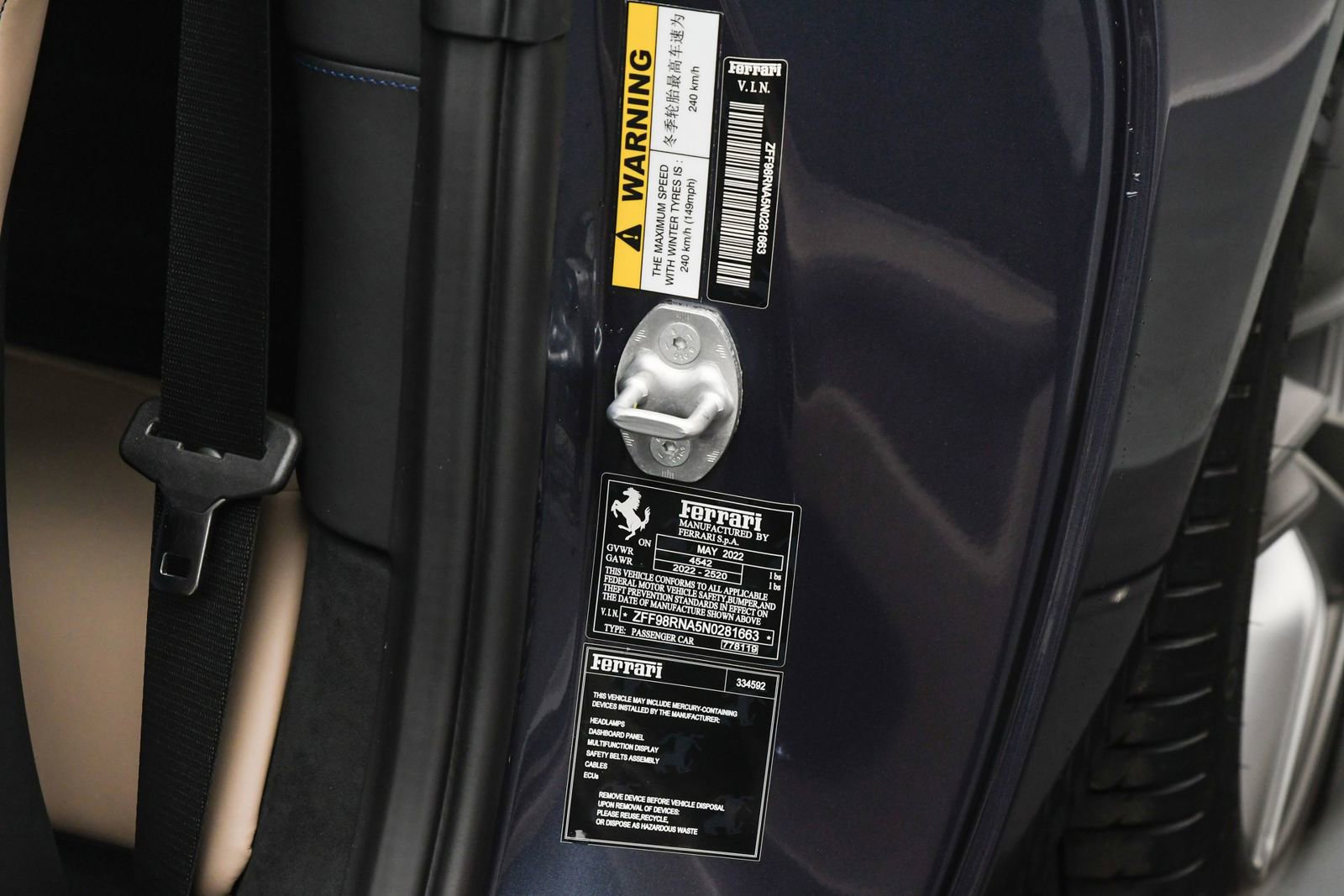 Certified 2022 Ferrari Roma image 65