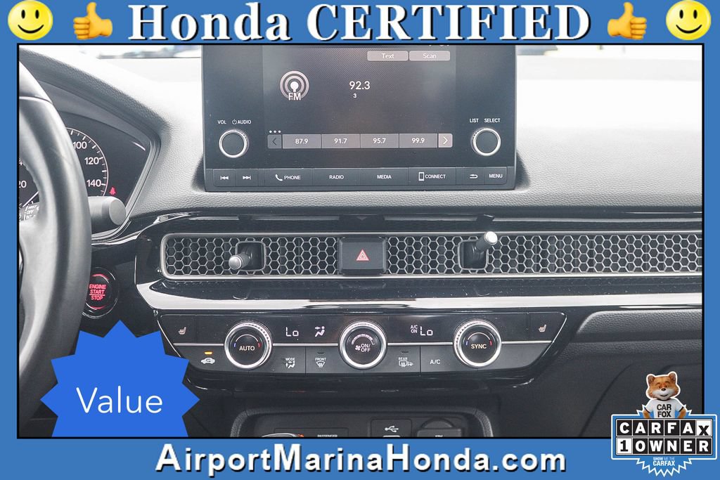 Certified 2023 Honda Civic EX image 13