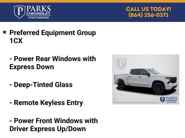 New 2026 Chevrolet Silverado 1500 Custom w/ LPO, Dark Essentials Package AWD/4WD image 5