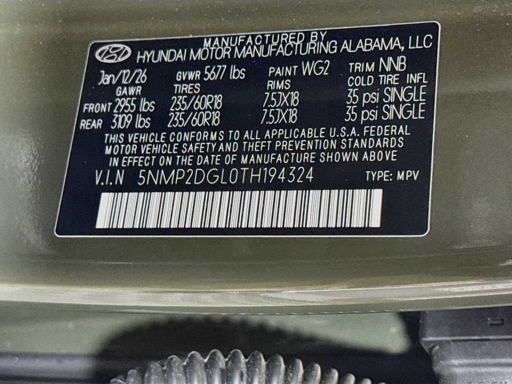Certified 2026 Hyundai Santa Fe SEL AWD/4WD image 35