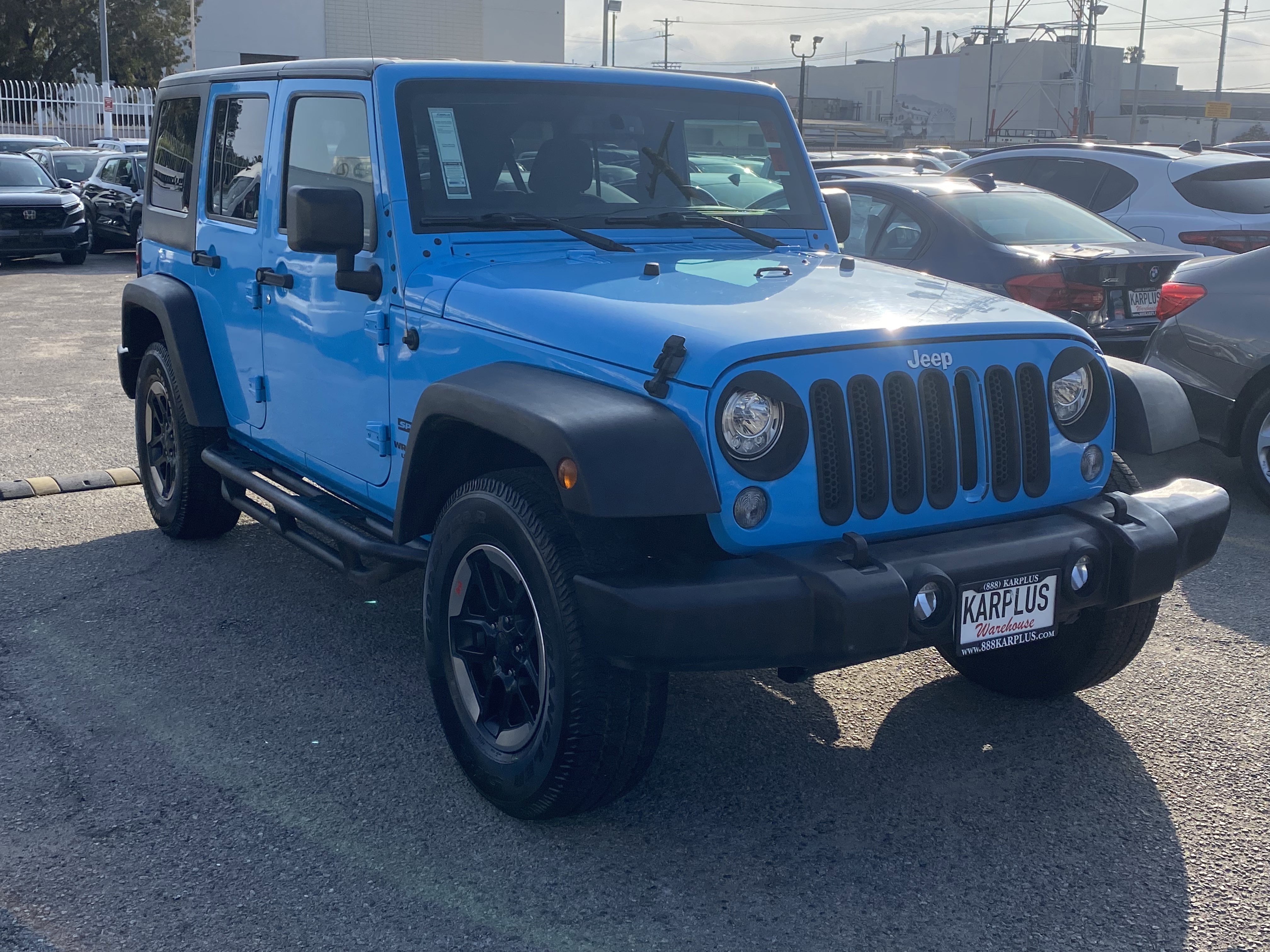 Used 2017 Jeep Wrangler Unlimited Sport w/ Quick Order Package 24S AWD/4WD image 8