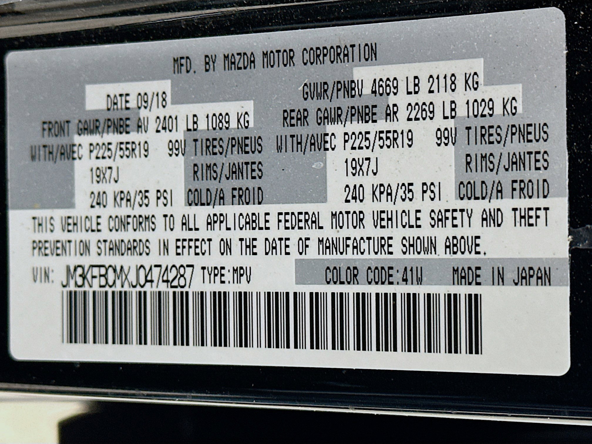 Used 2018 MAZDA CX-5 Touring w/ Preferred Equipment Package image 12