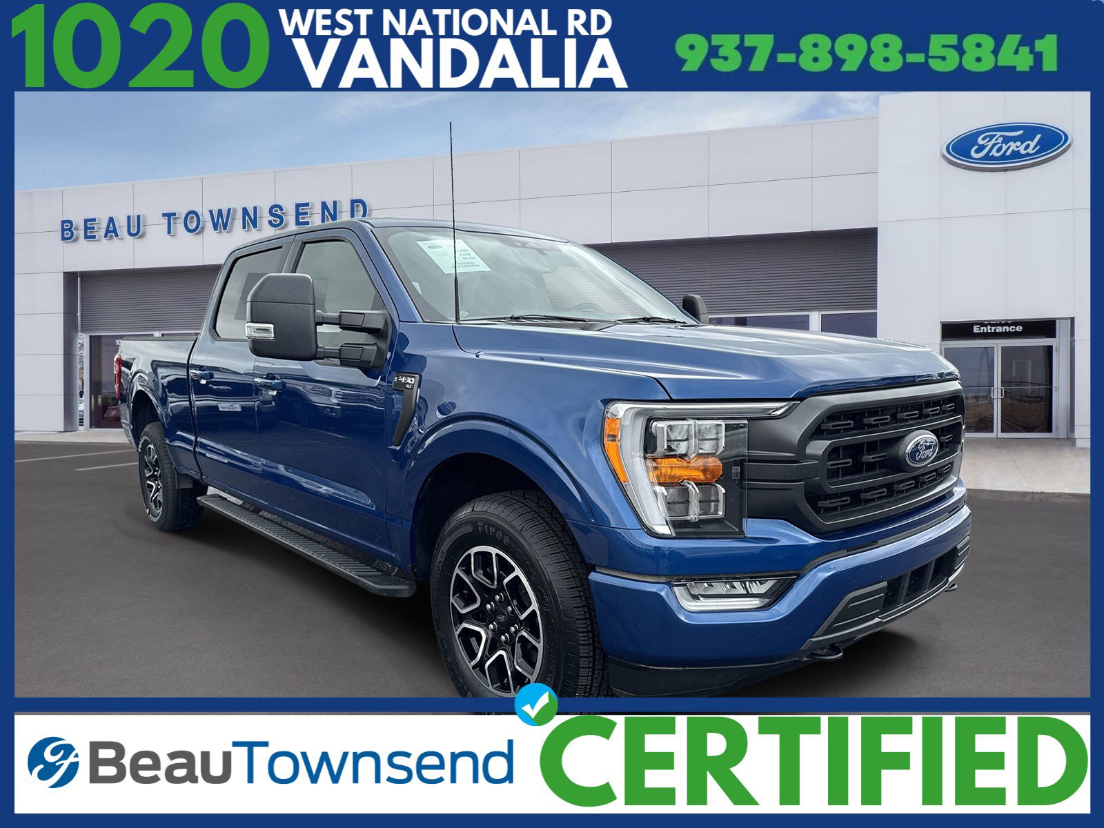 Certified 2022 Ford F150 XLT w/ Equipment Group 302A High